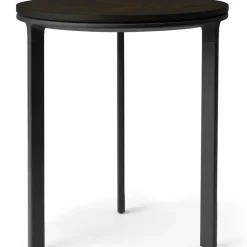 421 Beistelltisch Ø40 cm, Dunkel Eichenfurnier
