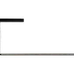 Factor Linear Hängelampe Direkt, Transparent Eloxiert Aluminium