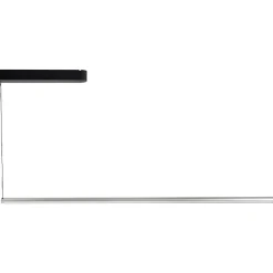 Factor Linear Hängelampe Direkt, Transparent Eloxiert Aluminium