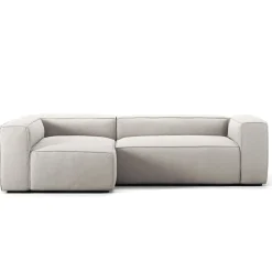 Grand 3-Sitzer-Sofa Liege Links, Sandshell Beige