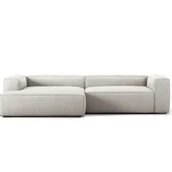 Grand 3-Sitzer-Sofa sonnenliege Links, Sandshell Beige