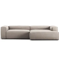 Grand 3-Sitzer-Sofa sonnenliege Rechts, Sandshell Beige
