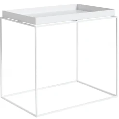 Tablett Tisch 40x60 cm, Weiß